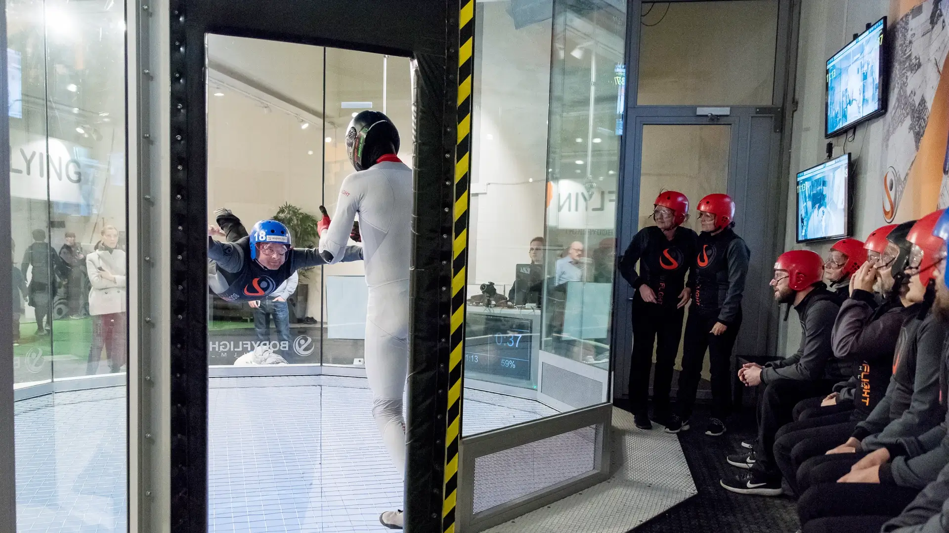 Boka in aktiviteter till en kick off hos Bodyflight.