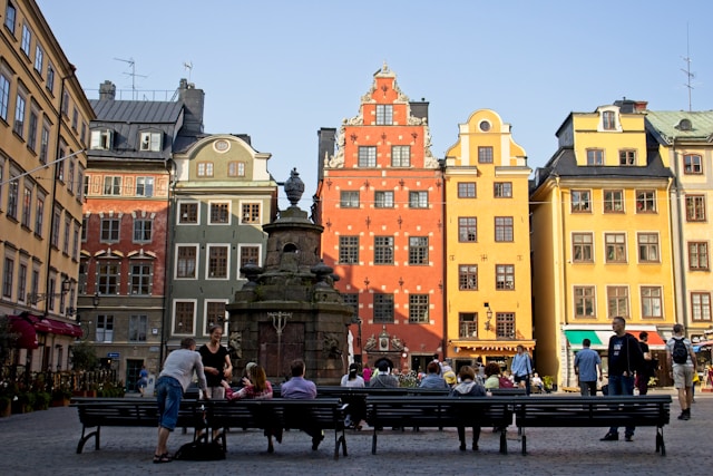 Kombinera ditt besök hos Bodyflight med att besöka Stortorget i Gamla Stan, Stockholm. 