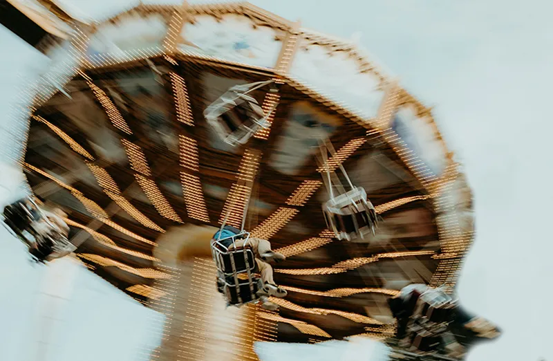 Åkattraktion på Liseberg