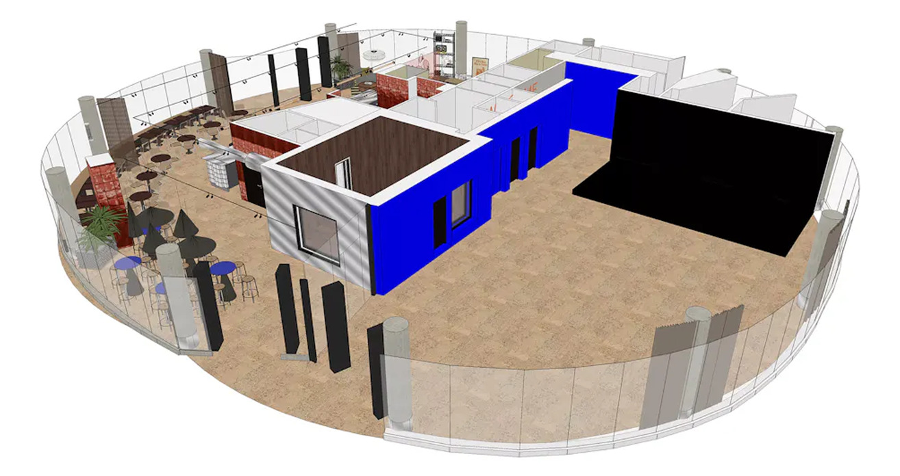 3D designad bild av VREX City på The Node